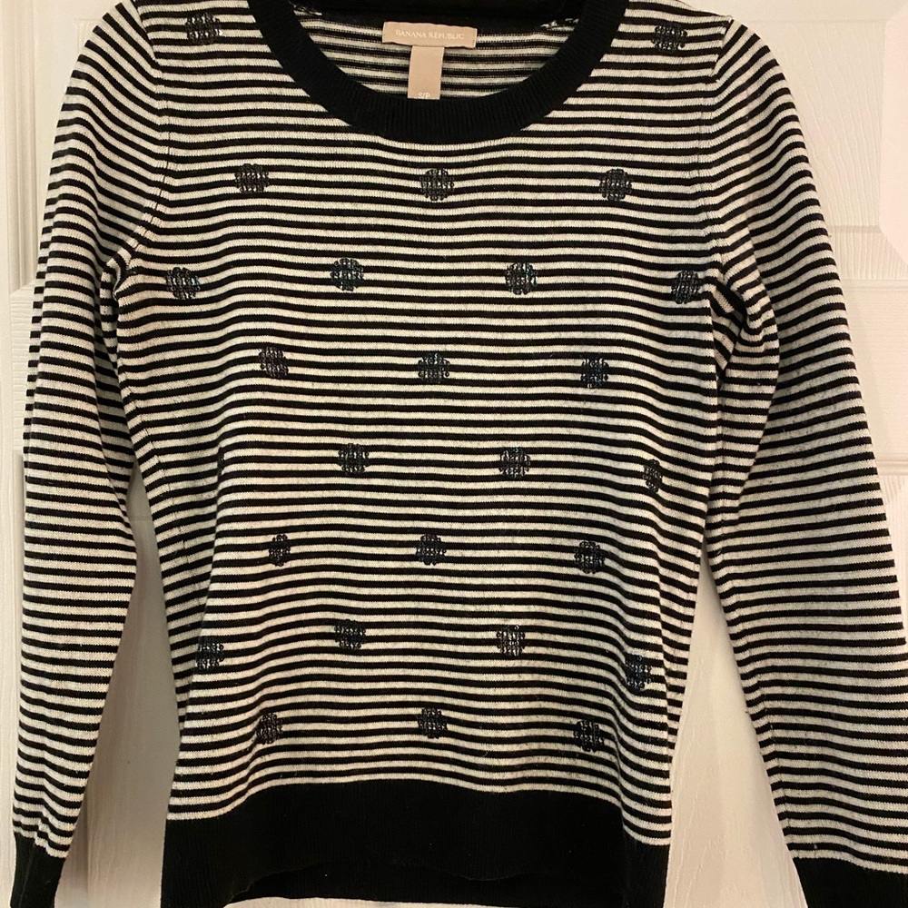 Striped Banana Republic Sweater